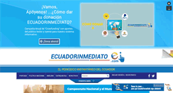 Desktop Screenshot of ecuadorinmediato.com