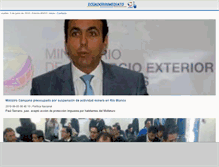 Tablet Screenshot of ecuadorinmediato.com